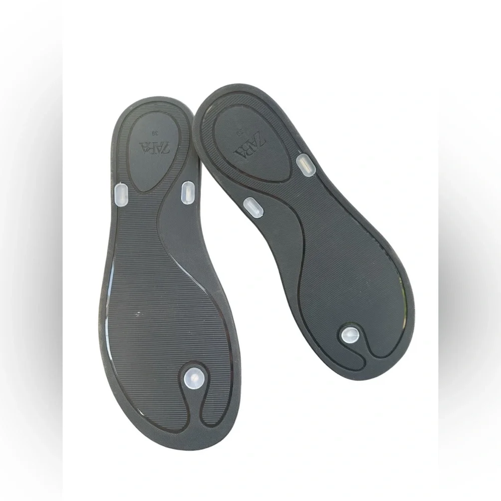 Vinyl Strap Zara sandals, Size 39(8.5) - Picture 6 of 7